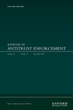 Journal of Antitrust Enforcement | Oxford University Press | Zeitschrift | sack.de