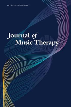  Journal of Music Therapy | Zeitschrift |  Sack Fachmedien