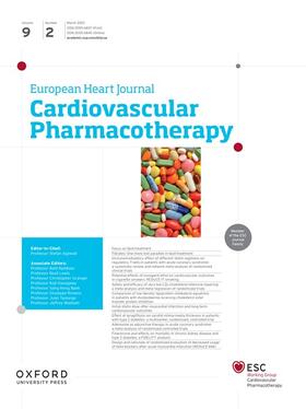  European Heart Journal - Cardiovascular Pharmacotherapy | Zeitschrift |  Sack Fachmedien