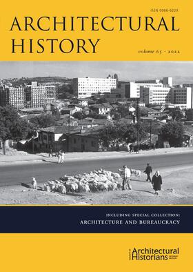  Architectural History | Zeitschrift |  Sack Fachmedien