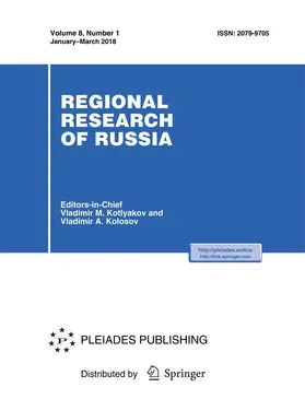  Regional Research of Russia | Zeitschrift |  Sack Fachmedien