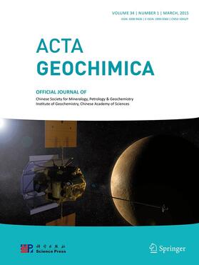  Acta Geochimica | Zeitschrift |  Sack Fachmedien