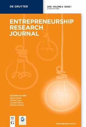 Entrepreneurship Research Journal | De Gruyter | Zeitschrift | sack.de