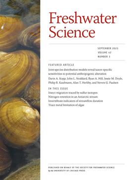  Freshwater Science | Zeitschrift |  Sack Fachmedien