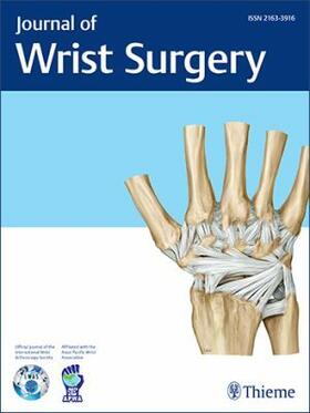 Journal of Wrist Surgery | Thieme NY | Zeitschrift | sack.de