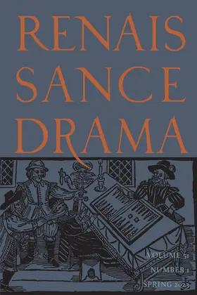  Renaissance Drama | Zeitschrift |  Sack Fachmedien