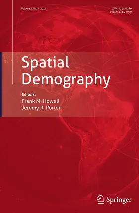 Editor-in-Chief: J.R. Porter / S.A. Matthews |  Spatial Demography | Zeitschrift |  Sack Fachmedien