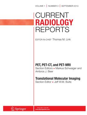  Current Radiology Reports | Zeitschrift |  Sack Fachmedien
