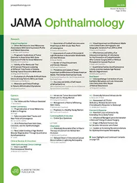  JAMA Ophthalmology | Zeitschrift |  Sack Fachmedien