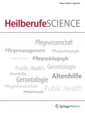  HeilberufeScience | Zeitschrift |  Sack Fachmedien