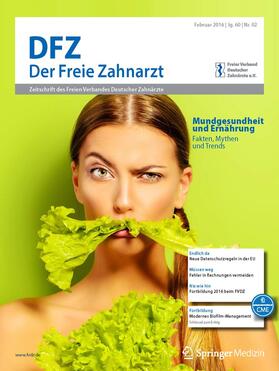 Der Freie Zahnarzt | SpringerMedizin | Zeitschrift | sack.de