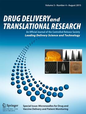 Editor-in-Chief: Vinod Labhasetwar |  Drug Delivery and Translational Research | Zeitschrift |  Sack Fachmedien
