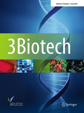  3 Biotech | Zeitschrift |  Sack Fachmedien