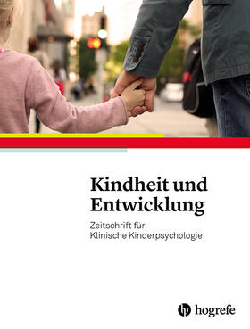  Kindheit und Entwicklung | Zeitschrift |  Sack Fachmedien