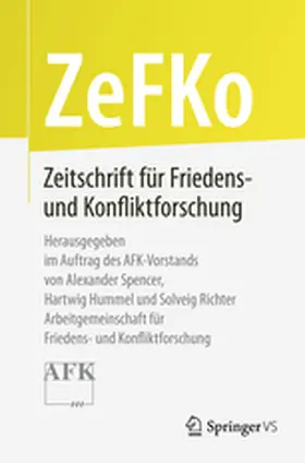  Zeitschrift für Friedens- und Konfliktforschung | Zeitschrift |  Sack Fachmedien