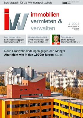 IVV immobilien vermieten & verwalten | HUSS | Zeitschrift | sack.de