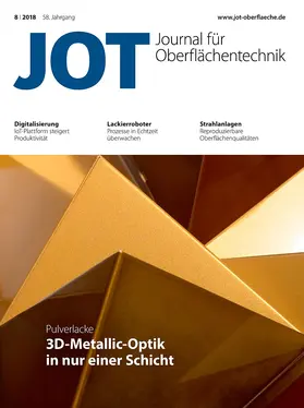  JOT Journal für Oberflächentechnik | Zeitschrift |  Sack Fachmedien