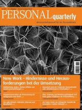 Haufe-Lexware GmbH & Co. KG |  PERSONALquarterly | Zeitschrift |  Sack Fachmedien