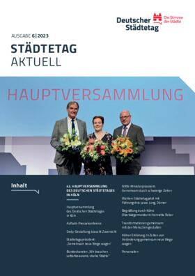 Deutscher Städtetag |  Städtetag aktuell | Zeitschrift |  Sack Fachmedien