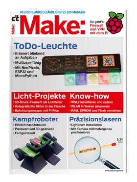  Make: | Zeitschrift |  Sack Fachmedien