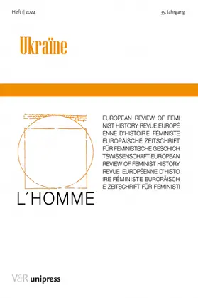  L'Homme | Zeitschrift |  Sack Fachmedien