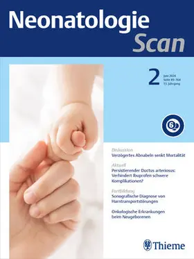 Neonatologie Scan | Thieme | Zeitschrift | sack.de