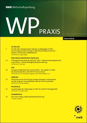 WP Praxis | NWB Verlag | Zeitschrift | sack.de