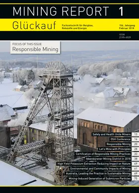  Mining Report | Zeitschrift |  Sack Fachmedien