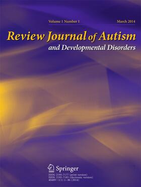 Editor-in-Chief: Johnny L. Matson |  Review Journal of Autism and Developmental Disorders | Zeitschrift |  Sack Fachmedien