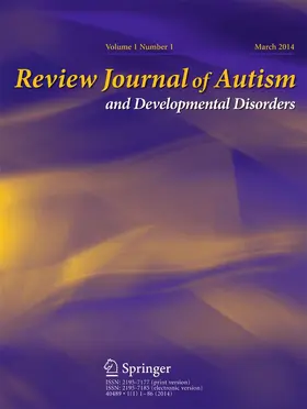 Editor-in-Chief: Johnny L. Matson |  Review Journal of Autism and Developmental Disorders | Zeitschrift |  Sack Fachmedien