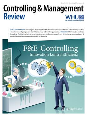 Hrsg. von Prof. Dr. Dr. Jürgen Weber. Verantwortlicher Redakteure: Jennifer Kunz und Eric Zayer. Redaktion: Jutta Hauser-Fahr und Anneliese Meisenheimer. |  Controlling & Management Review | Zeitschrift |  Sack Fachmedien