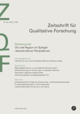 ZQF - Zeitschrift für Qualitative Forschung | Barbara Budrich | Zeitschrift | sack.de