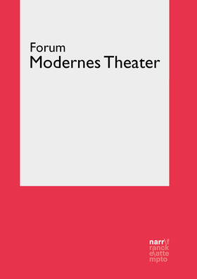 Christopher Balme |  Forum Modernes Theater | Zeitschrift |  Sack Fachmedien