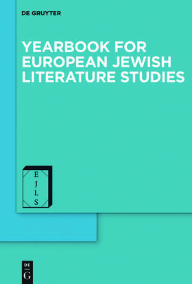 Yearbook for European Jewish Literature Studies | De Gruyter | Zeitschrift | sack.de