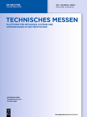 tm - Technisches Messen | Oldenbourg Wissenschaftsverlag | Zeitschrift | sack.de