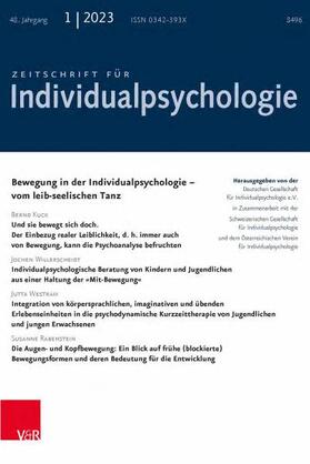  Zeitschrift für Individualpsychologie | Zeitschrift |  Sack Fachmedien