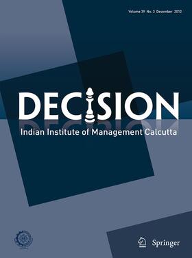 Editor-in-Chief: Manisha Chakrabarty |  DECISION | Zeitschrift |  Sack Fachmedien