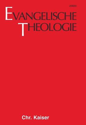 Evangelische Theologie | Gütersloher Verlagshaus | Zeitschrift | sack.de