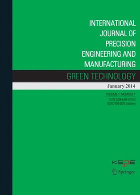 Editor-in-Chief: Sung-Hoon Ahn |  International Journal of Precision Engineering and Manufacturing-Green Technology | Zeitschrift |  Sack Fachmedien