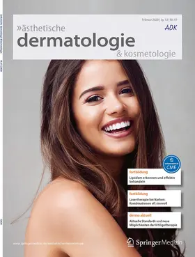  ästhetische dermatologie & kosmetologie | Zeitschrift |  Sack Fachmedien