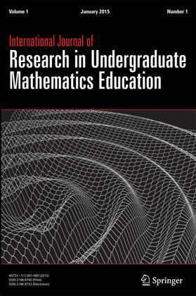  International Journal of Research in Undergraduate Mathematics Education | Zeitschrift |  Sack Fachmedien