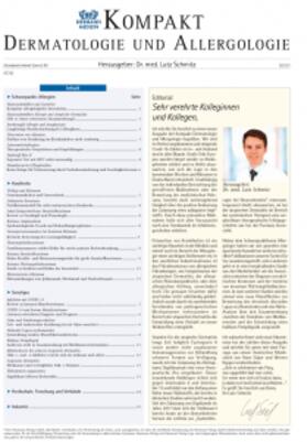 Kompakt Dermatologie und Allergologie | Biermann | Zeitschrift | sack.de