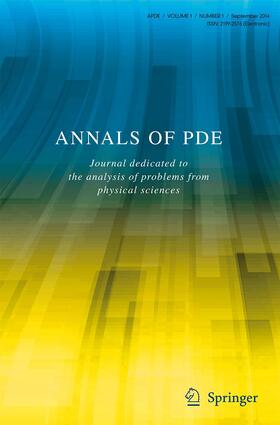  Annals of PDE | Zeitschrift |  Sack Fachmedien