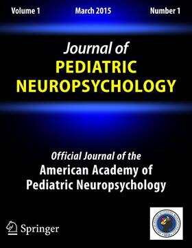  Journal of Pediatric Neuropsychology | Zeitschrift |  Sack Fachmedien