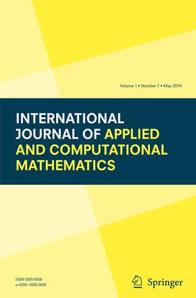 Editor-in-Chief: Santanu Saha Ray |  International Journal of Applied and Computational Mathematics | Zeitschrift |  Sack Fachmedien