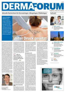  DERMAforum | Zeitschrift |  Sack Fachmedien