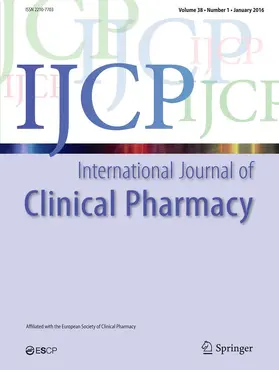  International Journal of Clinical Pharmacy | Zeitschrift |  Sack Fachmedien