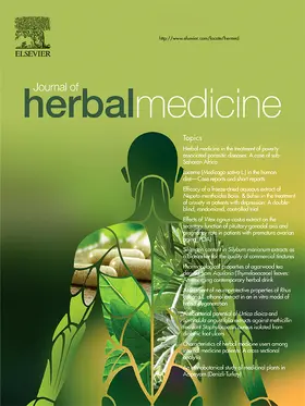 Editor-in-Chief: B. Pendry |  Journal of Herbal Medicine | Zeitschrift |  Sack Fachmedien