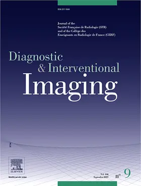 Editor-in-chief: Professor Philippe Soyer |  Diagnostic and Interventional Imaging | Zeitschrift |  Sack Fachmedien