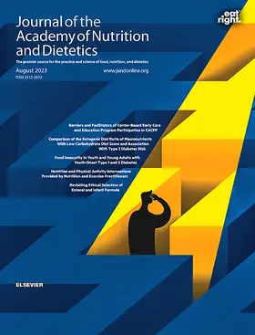  Journal of the Academy of Nutrition and Dietetics | Zeitschrift |  Sack Fachmedien